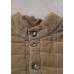 Casual khaki women casual thick stand collar outwear