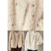 Plus Size Khaki Pockets Faux Fur Winter Coats Winter