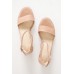 Mickee Nude Leather Heel